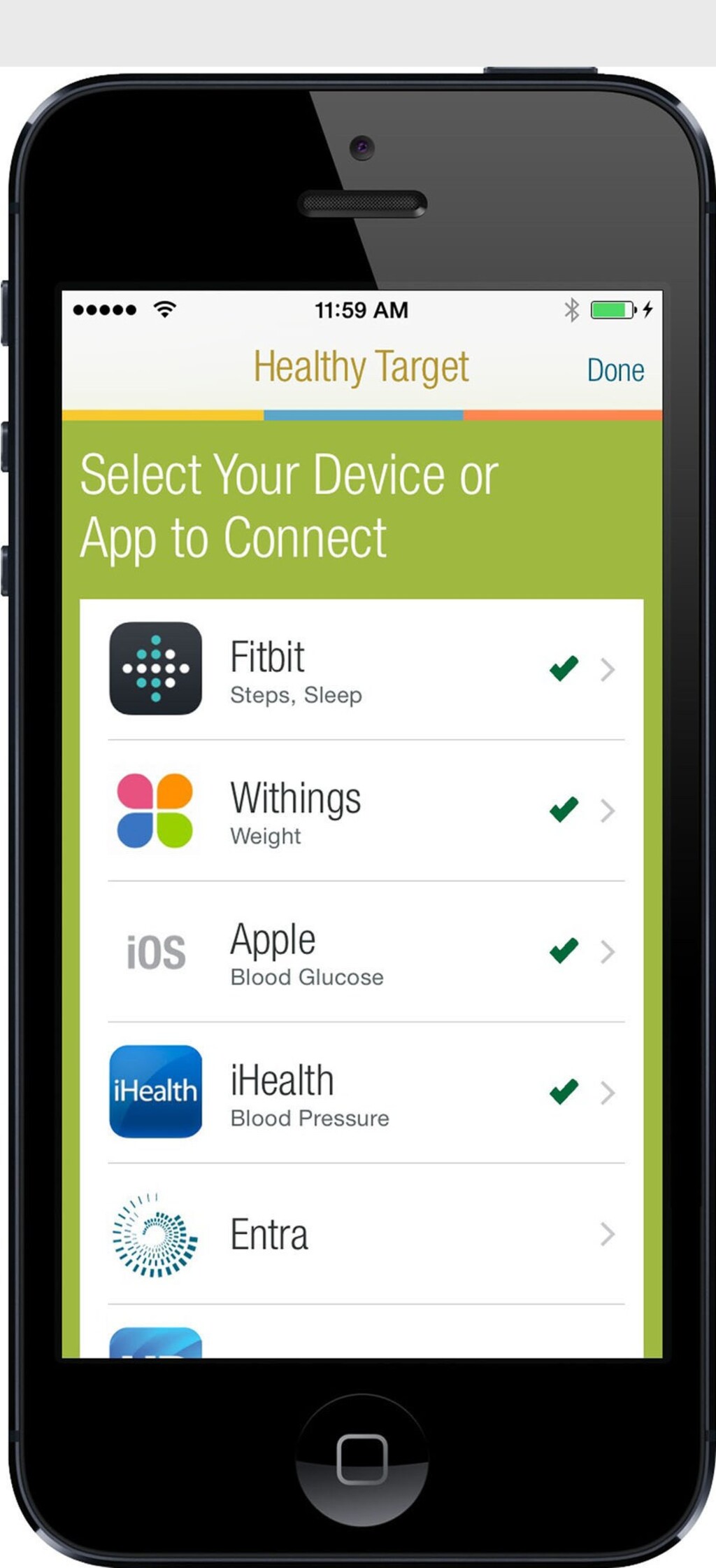 WebMD Healthy Target - Connect Devices and Apps. (PRNewsFoto/WebMD Health Corp)