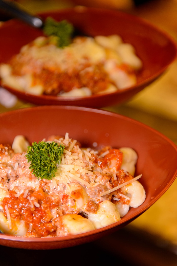 (Trent Nelson | The Salt Lake Tribune)  Gnocchi is made during a class at Argentinas Best Empanadas in Salt Lake City.