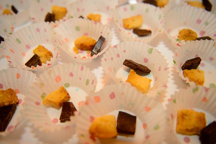 (Trent Nelson | The Salt Lake Tribune)
The 2018 Chocolate & Cheese Festival at the Natural History Museum of Utah in Salt Lake City, Sunday March 25, 2018. Cheese and chocolate samples.