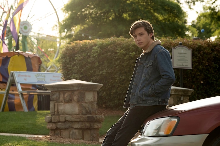This image released by Twentieth Century Fox shows Nick Robinson in "Love, Simon." (Ben Rothstein/Twentieth Century Fox via AP)