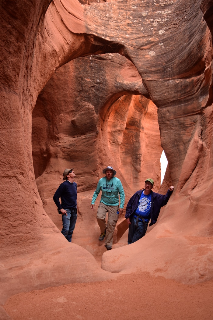 (photo courtesy Manny Mellor) Peekaboo Gulch in the Grand Staircase-Escalante National Monument.