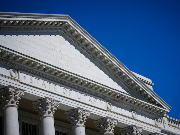 (Bethany Baker | The Salt Lake Tribune) The Utah Capitol in Salt Lake City on Wednesday, Sept. 30, 2026.