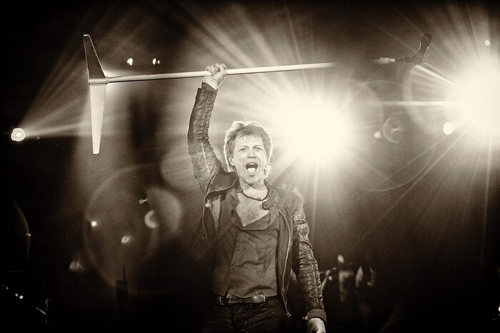 (Photo courtesy of David Bergman) Bon Jovi performs at the Bryce Jordan Center in State College, Penn., on Feb. 23, 2013. The band has played more than 2,800 concerts in its career.