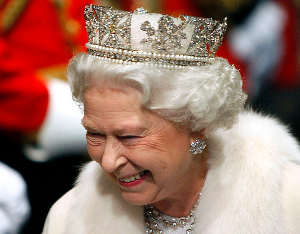 (Toby Melville | Pool) Britain's Queen Elizabeth II smiles during the State Opening of Parliament at the House of Lords in London, Nov. 6, 2007. Queen Elizabeth II, Britain’s longest-reigning monarch and a rock of stability across much of a turbulent century, has died. She was 96. Buckingham Palace made the announcement in a statement on Thursday Sept. 8, 2022.