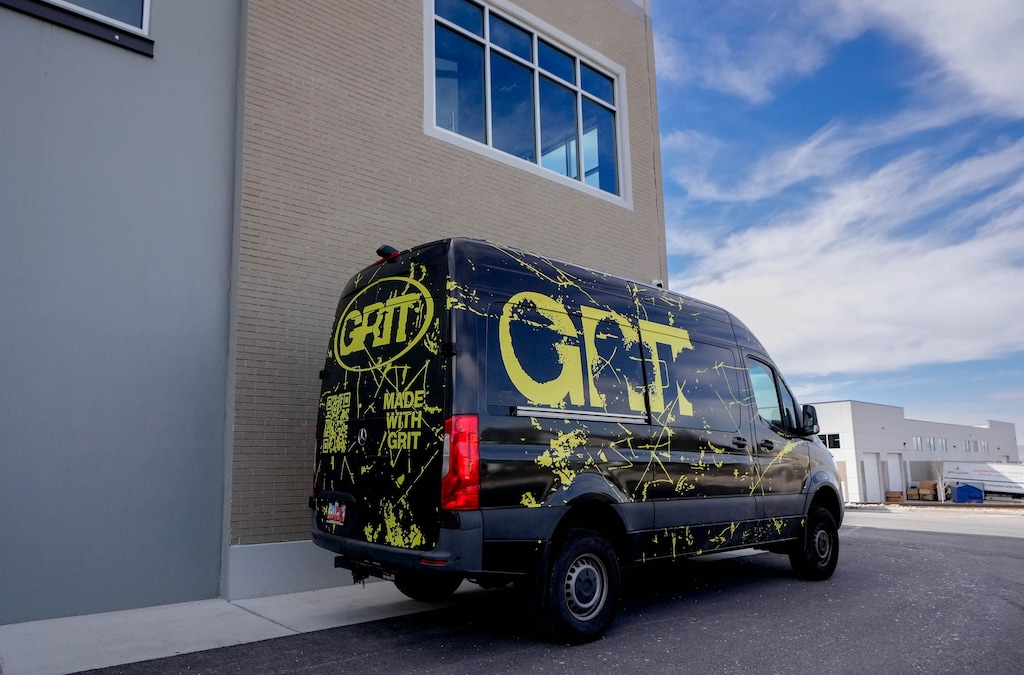 (Francisco Kjolseth  |  The Salt Lake Tribune) The Grit Marketing building in Lindon is pictured on Thursday, February. 29, 2024. The direct door-to-door sales company, is being sued by former sales reps who claim it owes them commission, following 18 lawsuits filed in one day for a combined $1.4 million.