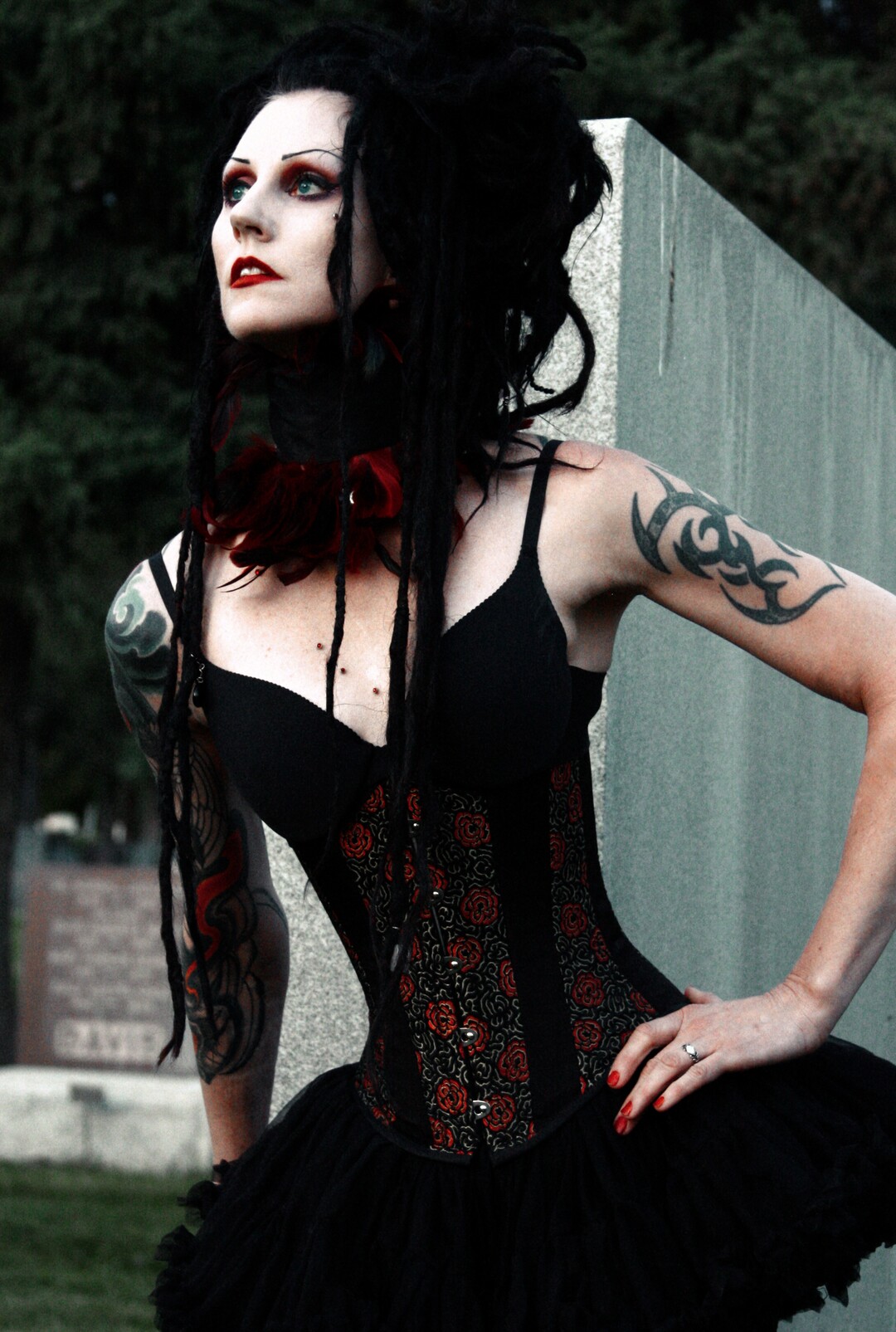 (Photo courtesy of Jeff Carlisle) Cinamon Hadley, an influential figure in Salt Lake City's goth scene and the visual inspiration for the character "Death of the Endless," from DC Comics' "The Sandman," died Jan. 6, 2018.