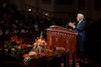 (Trent Nelson | The Salt Lake Tribune) President D. Todd Christofferson speaks during a session of General Conference of The Church of Jesus Christ of Latter-day Saints at the Conference Center in Salt Lake City on Saturday, Oct. 3, 2026.