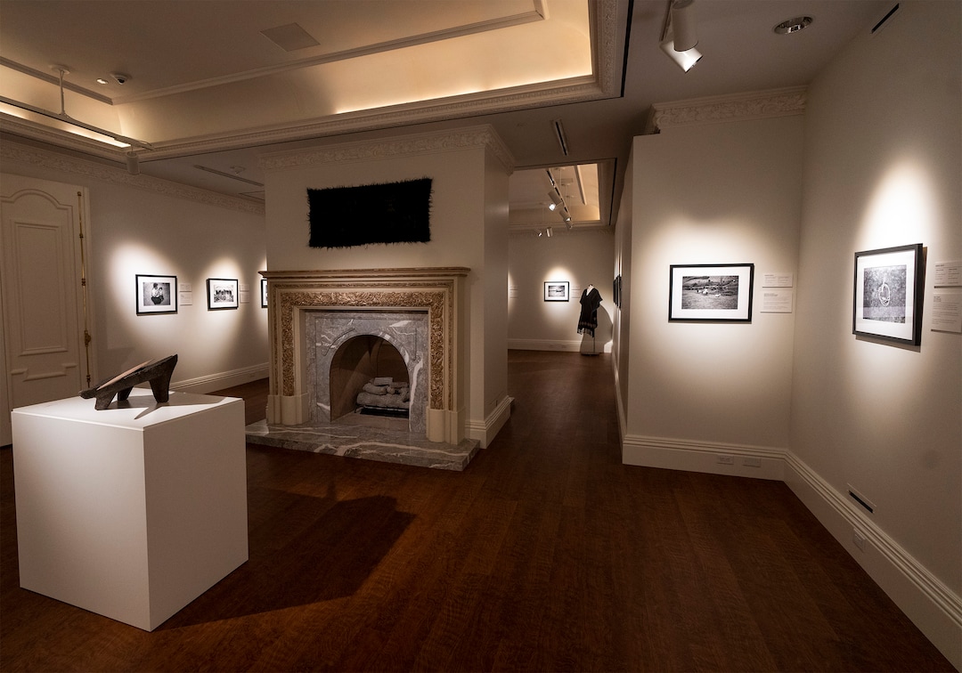 (Rick Egan | The Salt Lake Tribune) One of the galleries at Utah Valley University's new Museum of Art at Lakemount Manor in Orem, on Wednesday, May 10, 2023.
