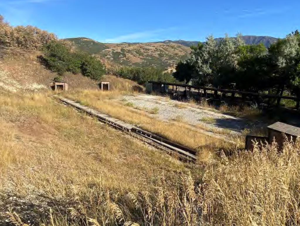 (Salt Lake City Department of Public Utilities) The Police Mutual Aid Association operated this firing range in Parleys Canyon from 1969 to 2019. About 12 acres of city-owned property here remains contaminated with lead bullet fragments and pellets about a half mile from a reservoir. Taxpayers are on the cleanup, excepted to cost up to $3 million.