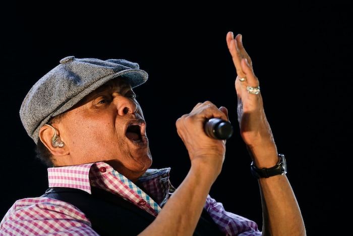 FILE - In this Sept. 27, 2015, file photo, Al Jarreau performs at the Rock in Rio music festival in Rio de Janeiro, Brazil. Jarreau died in a Los Angeles hospital Sunday, Feb. 12, 2017, according to his official Twitter account and website. (AP Photo/Felipe Dana, File)