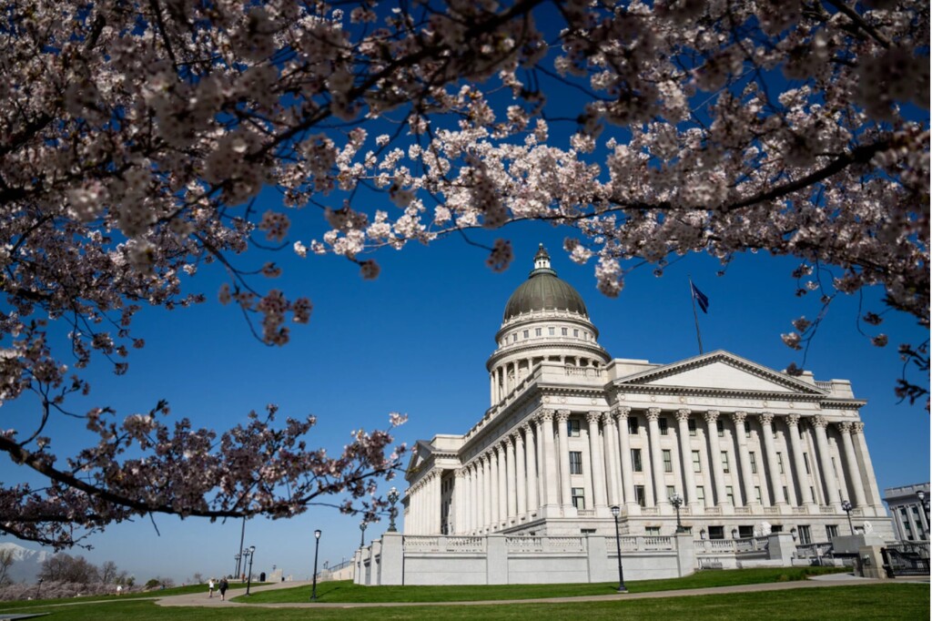 (Spenser Heaps | Utah News Dispatch) The Capitol in Salt Lake City is pictured on Thursday, April 10, 2025.