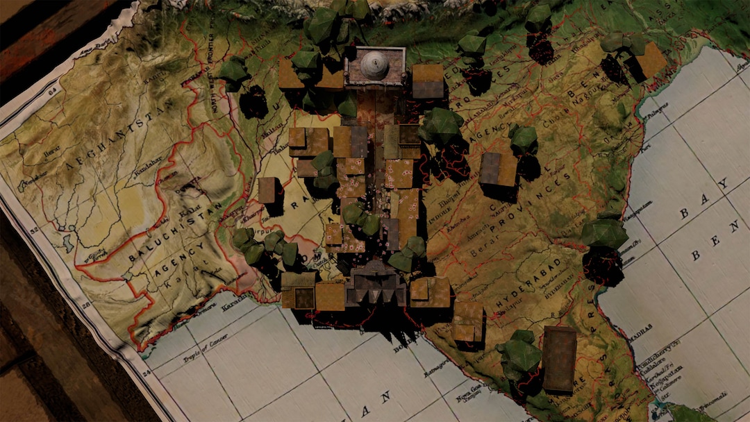 (Sundance Institute) An image from "Child of Empire," by Sparsh Ahuja, Erfan Saadat, Stephen Stephenson and Omni Gupta, an official selection of the New Frontier section at the 2022 Sundance Film Festival.