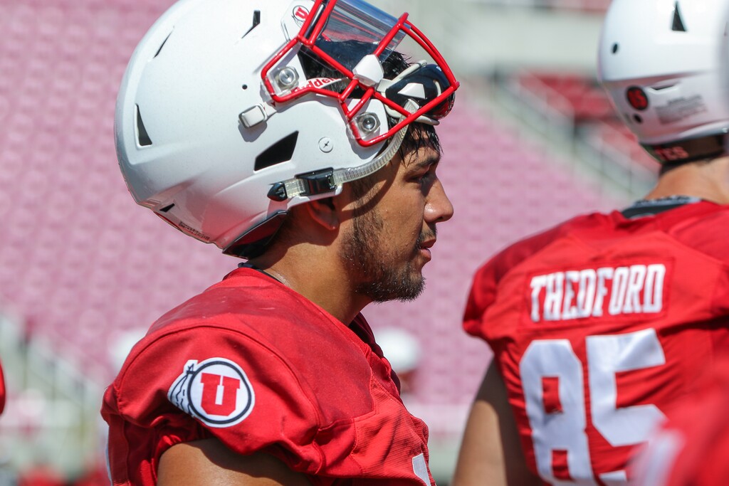 (Photo courtesy of Utah Athletics) Utah tight end Ali'i Niumatalolo has received a scholarship, going into his senior season.