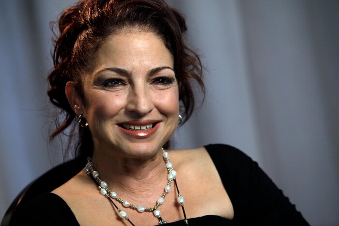 FILE - In this Sept. 13, 2011 file photo, singer Gloria Estefan is interviewed in New York. The John F. Kennedy Center for the Performing Arts announced the recipients of the 2017 Kennedy Center Honors. They are: hip-hop artist LL Cool J, singers Gloria Estefan and Lionel Richie, television writer and producer Norman Lear and dancer Carmen de Lavallade. It’s the 40th year of the awards, which honor people who have influenced American culture through the arts. (AP Photo/Richard Drew, File)