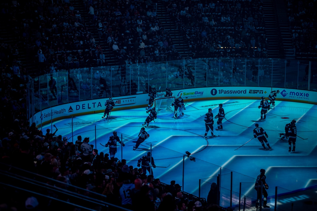 (Trent Nelson  |  The Salt Lake Tribune) The Utah Mammoth host the Chicago Blackhawks, NHL hockey in Salt Lake City on Thursday, Oct. 1, 2026.