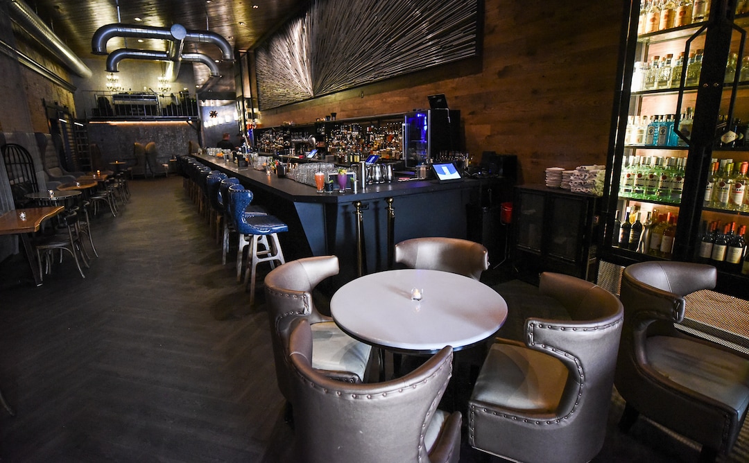 (Francisco Kjolseth  |  The Salt Lake Tribune)  The new London Belle Supper Club, a new Salt Lake City bar named after Belle London, a famous Utah madam, at 321 S. Main.