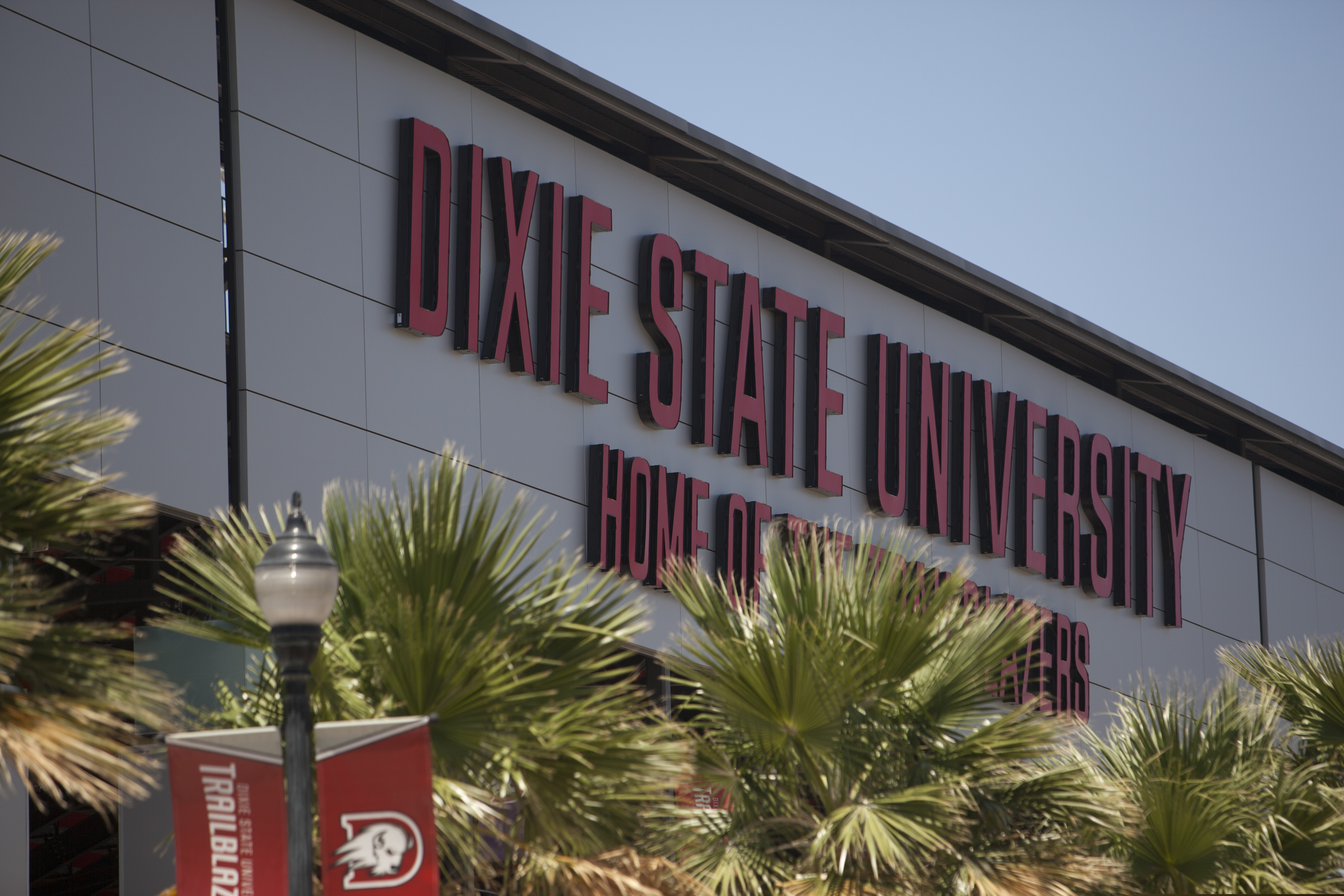 (Chris Caldwell/The Spectrum via AP, File)

Greater Zion Stadium at Dixie State University is shown on June 30, 2020, in St. George, Utah.