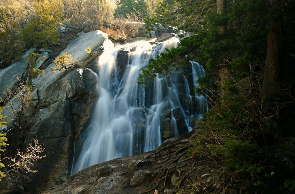 (Photo courtesy of Sandy City) The Lower Bell Canyon waterfall.