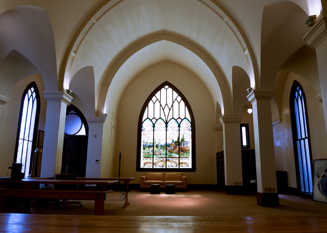 Leah Hogsten  |  The Salt Lake Tribune   The historic Danish Evangelical-Lutheran Church in The Avenues is for sale for $1.05 million. The 110-year-old former church has been renovated and has been used as office space for 30 years.The church property incudes a three bedroom residence.