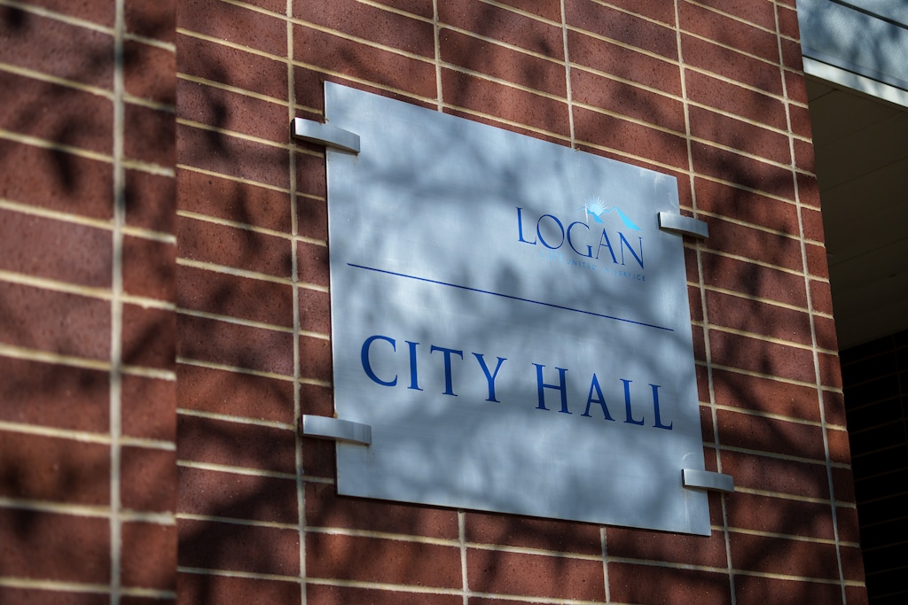(Trent Nelson  |  The Salt Lake Tribune) Logan City Hall on Thursday, May 18, 2023. Both the Logan and Hyrum city councils have finished a recount of their 2024 elections.
