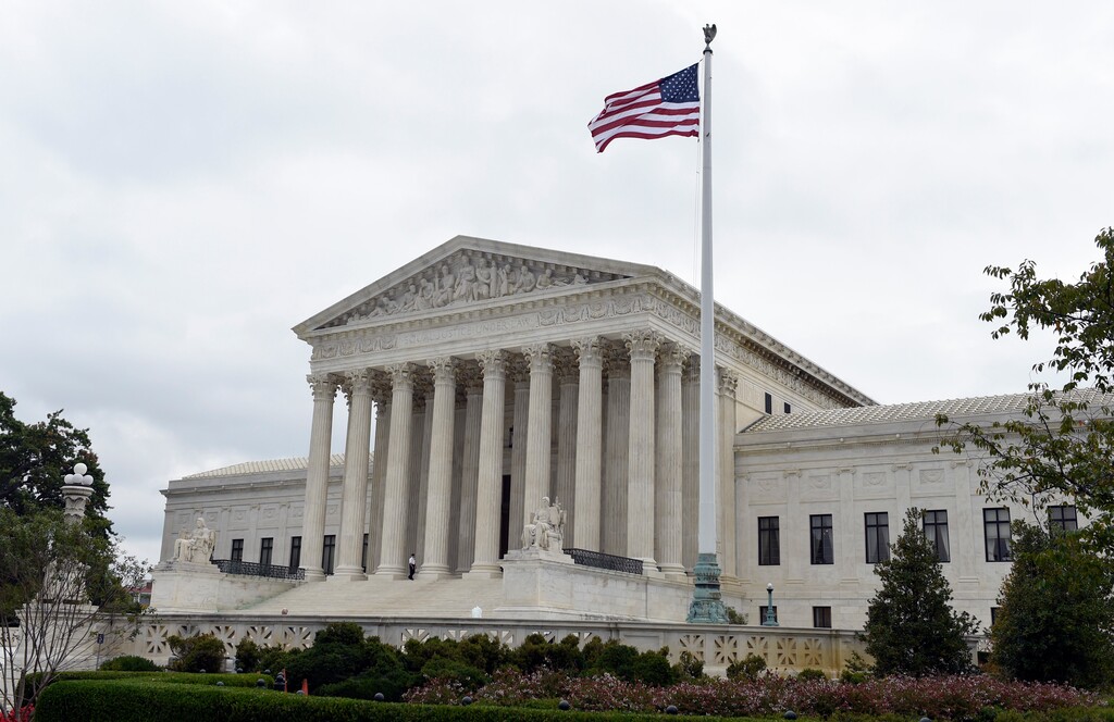 This Oct. 3, 2014 photo shows the Supreme Court in Washington, Friday, Oct. 3, 2014. The Supreme Court agreed Friday, Nov. 7, 2014, to hear a new challenge to President Barack Obama's health care law that threatens subsidies that help millions of low- and middle-income people afford their health insurance premiums. The justices said they will review a unanimous federal appeals court ruling that upheld Internal Revenue Service regulations that allow health-insurance tax credits under the Affordable Care Act for consumers in all 50 states. Opponents argue that most of the subsidies are illegal. (AP Photo/Susan Walsh)
