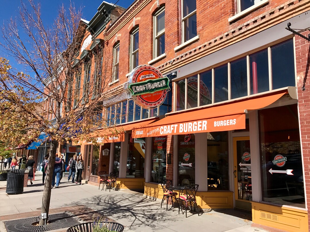 (Heather May | Special to The Tribune) Warrens Craft Burger on Historic 25th Street in Ogden.