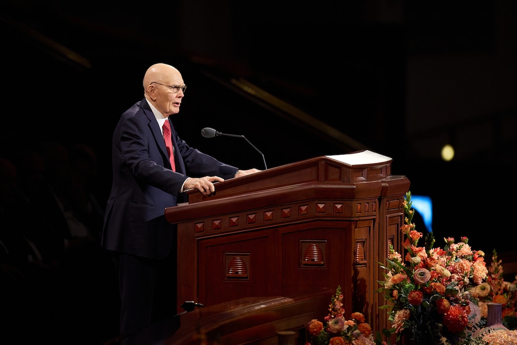 (The Church of Jesus Christ of Latter-day Saints) President Dallin H. Oaks, speaking at the recent General Conference, will address the G20 Interfaith forum in Salt Lake City this week.