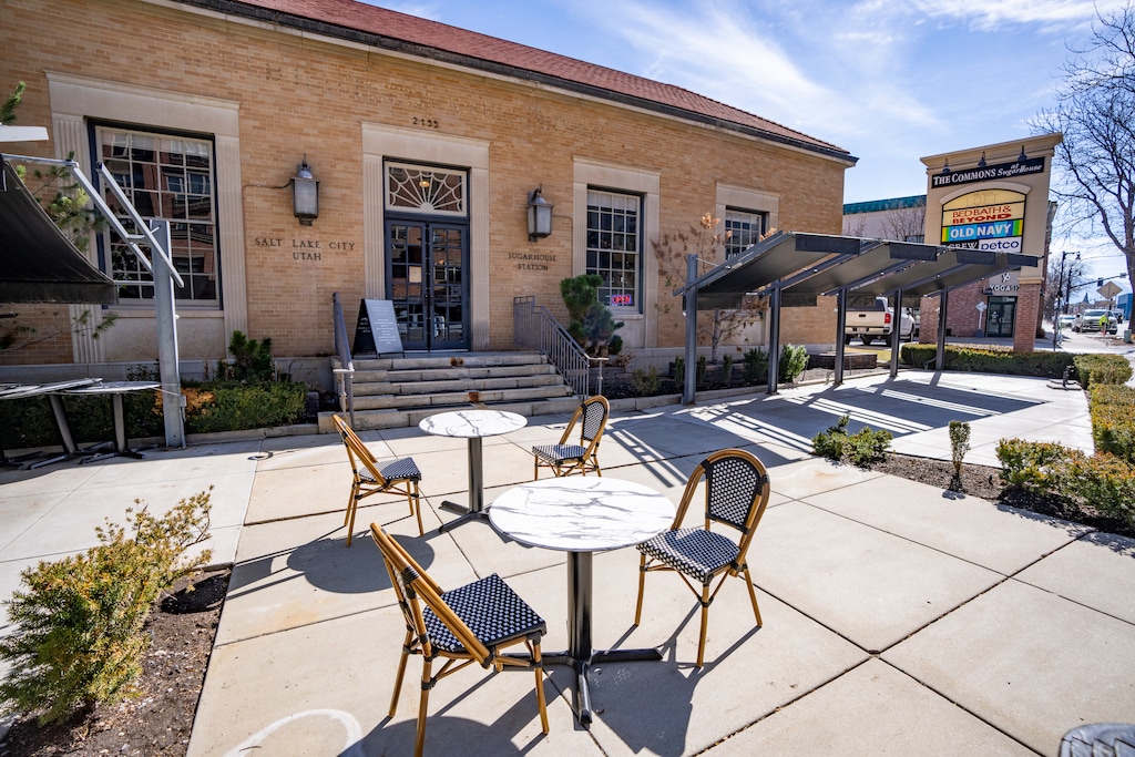 (Rick Egan | The Salt Lake Tribune) Sugar House Station, on Wednesday, Mar. 5, 2025. The food and bar hall started a "soft opening" on Tuesday, March 4, 2025, with three restaurants and one bar opening. Ultimately, the owner plans to open seven restaurants and four bar there.