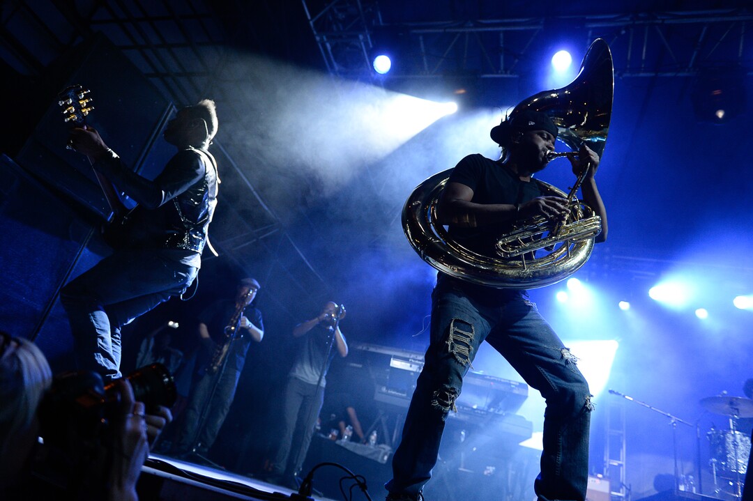 (Francisco Kjolseth  |  The Salt Lake Tribune)  The Roots marks the finale of the 2017 SLC Twilight Concert Series at Pioneer Park on Thursday, Aug. 31, 2017.