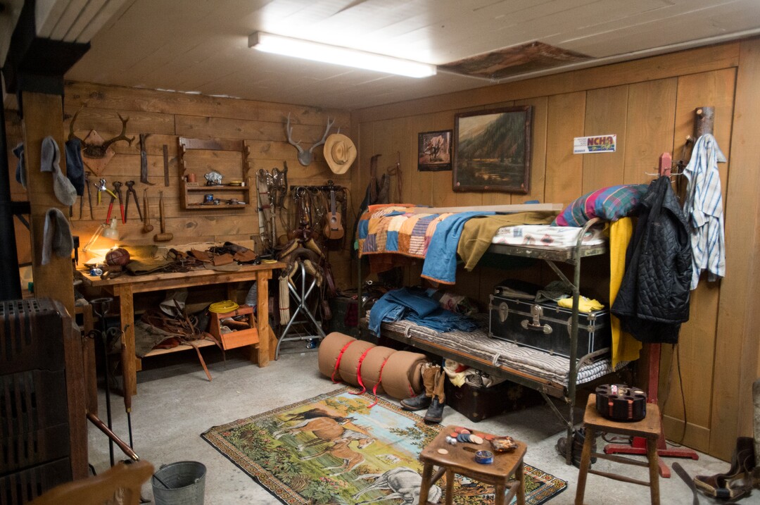 (Rick Egan  |  The Salt Lake Tribune)   The bunkhouse set for the upcoming Paramount Network series  "Yellowstone" at Utah Film Studios in Park City.