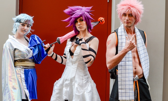 Leah Hogsten  |  The Salt Lake Tribune  Cosplayers roam the aisles atÊFanX Salt Lake Comic Convention, Saturday, April 20, 2019. 