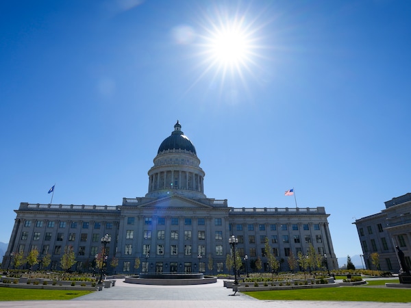 (Bethany Baker | The Salt Lake Tribune) The Utah Capitol in Salt Lake City on Wednesday, Sept. 30, 2026.