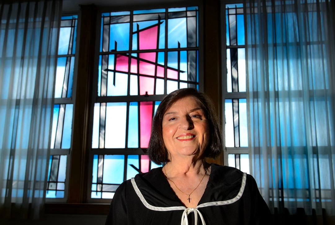 Steve Griffin  |  The Salt Lake Tribune


Maria-Cruz Gray, photographed here at the Catholic Diocese of Salt Lake City, was instrumental in organizing the Catholic Church's response to the Crandall Canyon mine disaster 10 years ago, helping arrange comfort for the Hispanic victims and their community.