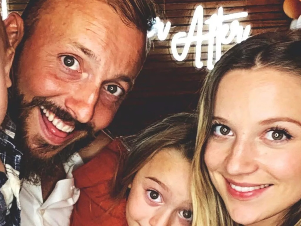 (GoFundMe) Zach Smith, who identified himself as Micah Smith's brother, said the father — pictured here with his family — sacrificed his own body to protect his three kids from freezing temperatures when they were stranded Saturday in Big Cottonwood Canyon.
