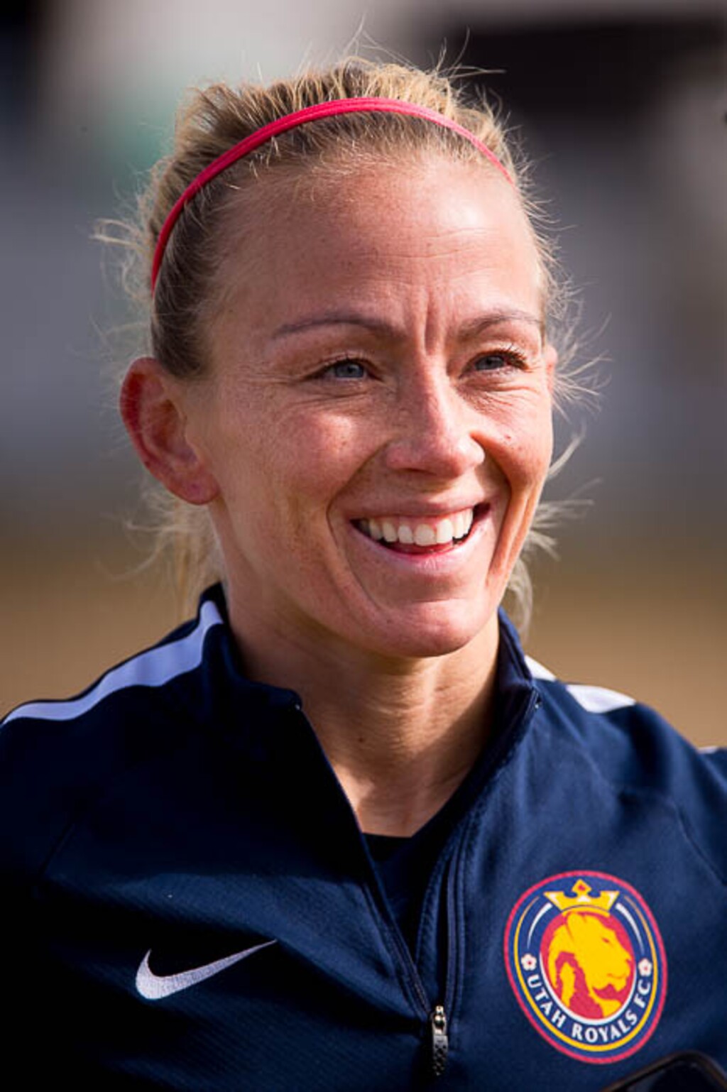 (Trent Nelson | The Salt Lake Tribune)  Utah Royals at practice in Sandy, Tuesday March 20, 2018. Gunnhildur Jonsdottir (23).