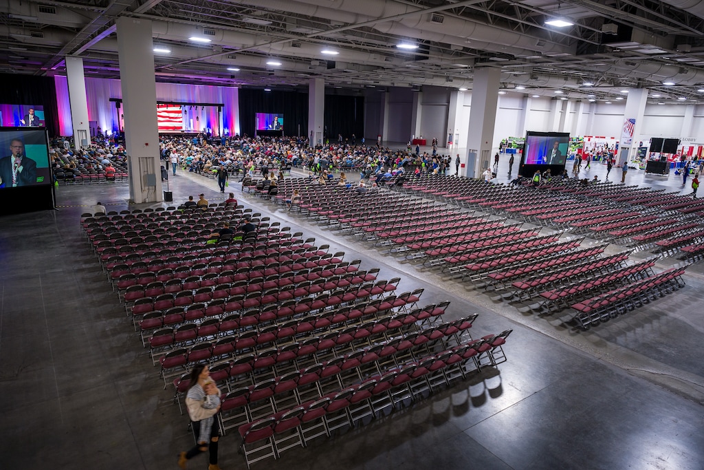 (Trent Nelson  |  The Salt Lake Tribune) The WeCANact Liberty Conference, held at the Salt Palace Convention Center in Salt Lake City on Friday, Oct. 22, 2021.
