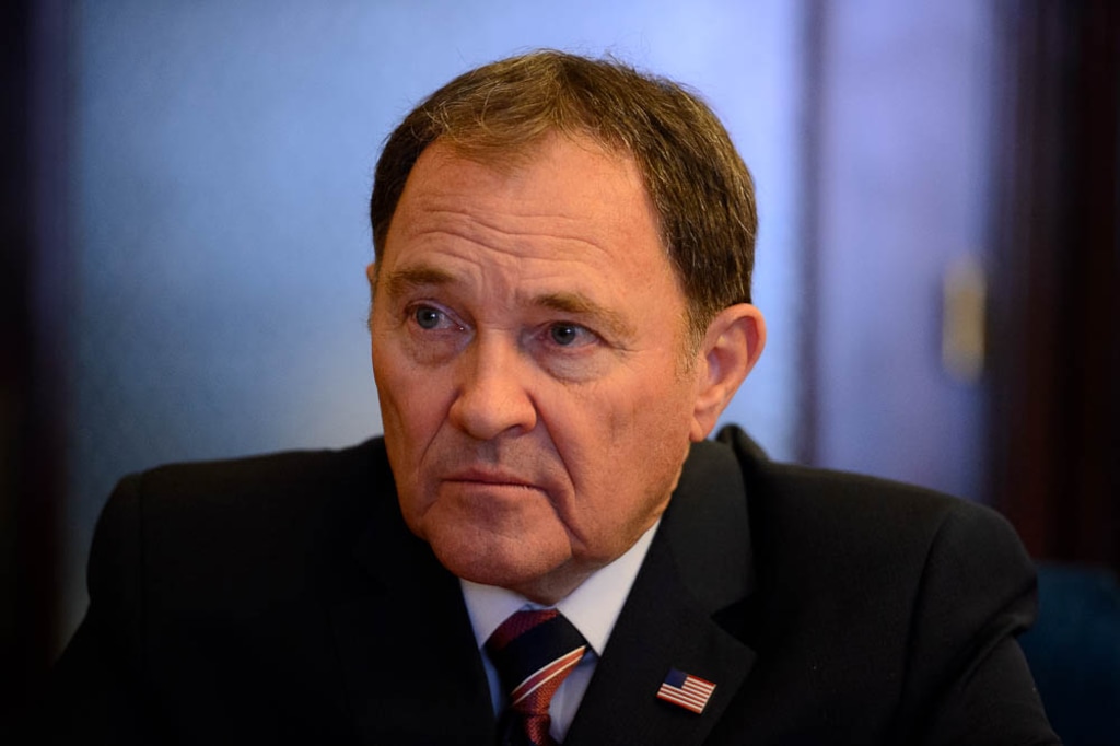 (Trent Nelson | Tribune file photo) Utah Governor Gary Herbert in his Salt Lake City office, Thursday March 8, 2018.