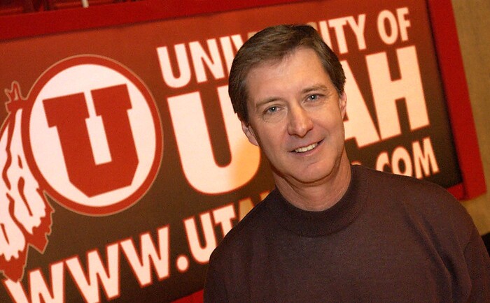 (Tribune File Photo)  University of Utah's athletic director Chris Hill on March 22, 2005.