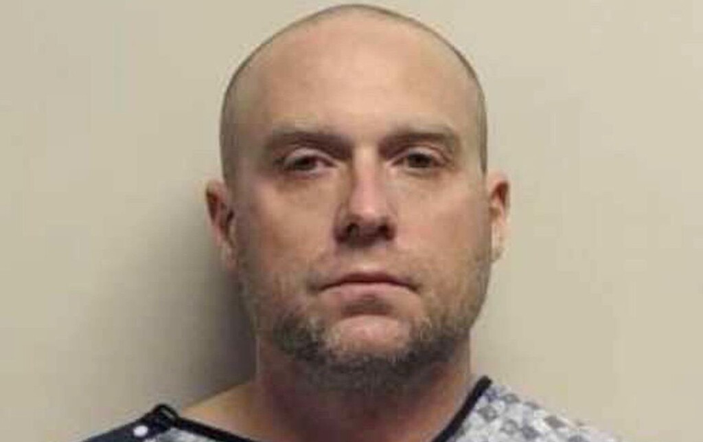 (Photo courtesy of the Utah County jail) Justin Keith Taylor has been charged in the shooting of a Provo police officer.