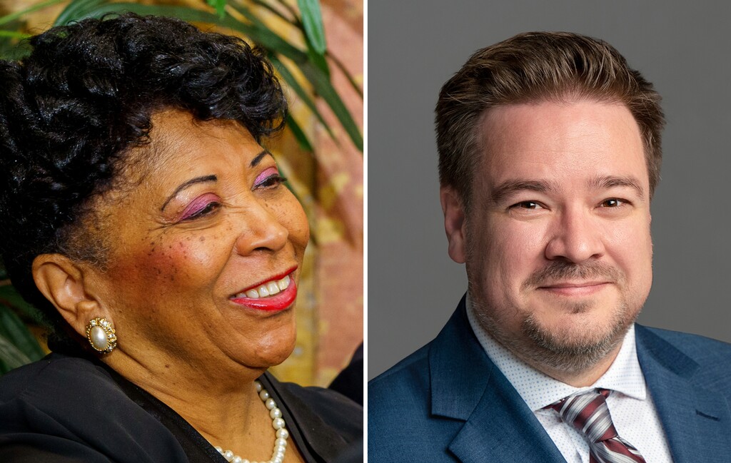 (The Salt Lake Tribune; Utah Legislature) Democrat Jeanetta Williams, left, and Republican Matt MacPherson, candidates for the House District 26 election.