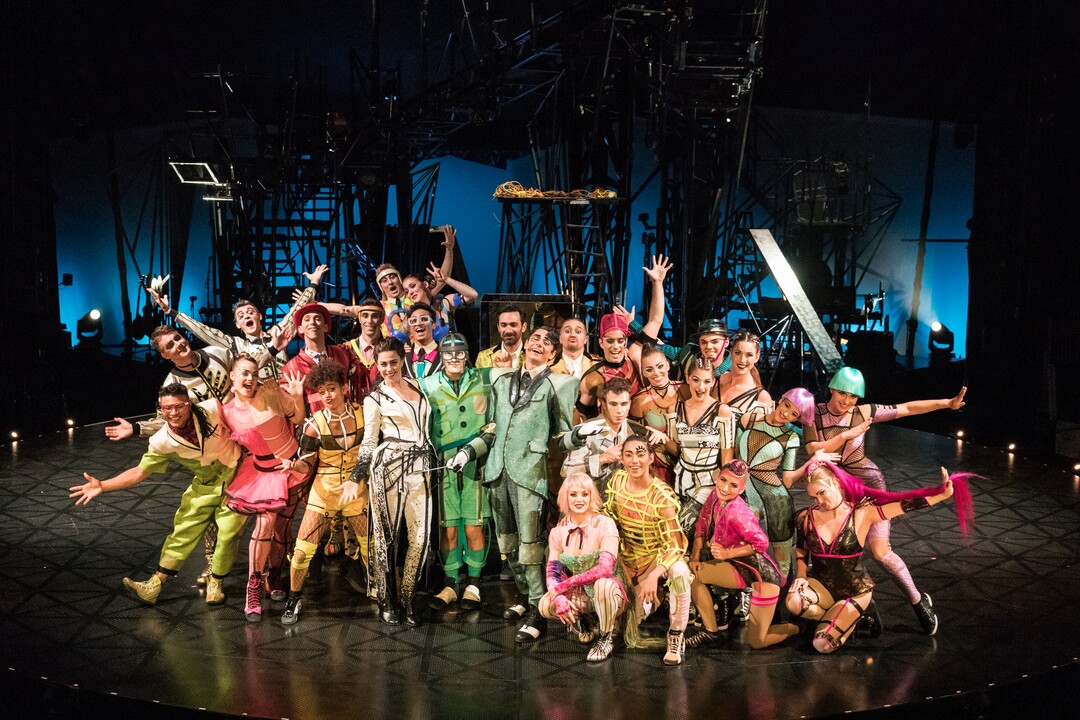 (Marie-Andrée Lemire  |  courtesy of Cirque du Soleil) The troupe of performers in Cirque du Soleil's show "Bazzar," which will play in a tent in the parking lot of the Maverik Center in West Valley City, from May 24 to July 5, 2020.