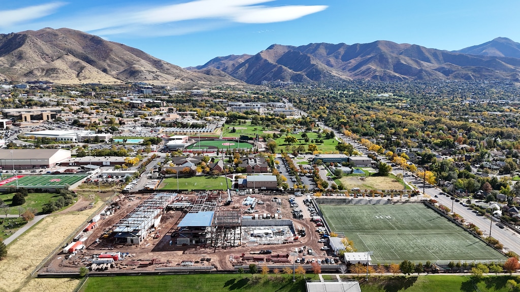 (Rowland Hall) A drone captures the latest construction progress of Rowland Hall's new Richard R. Steiner Campus, which is expected to open for the 2026-27 school year.