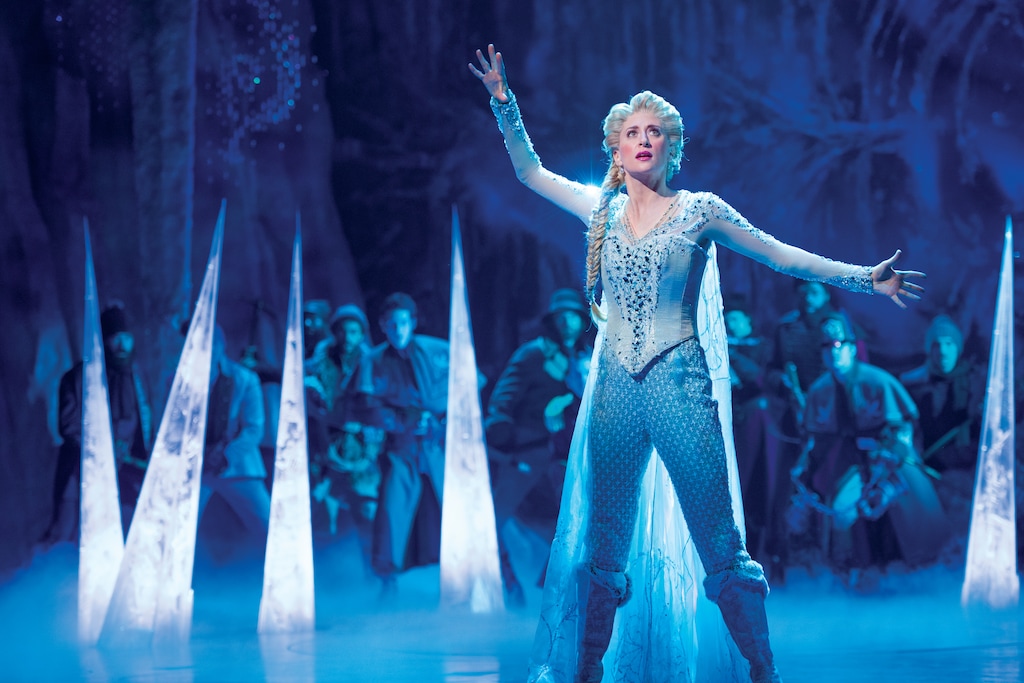 (Deen Van Meer | courtesy Disney) Queen Elsa, played on Broadway by Caissie Levy, reckons with her powers in Disney's "Frozen." The national touring production of the stage musical will be performed April 15-May 10, 2020, at Salt Lake City's Eccles Theatre, as part of the 2019-2020 season of Broadway at the Eccles.