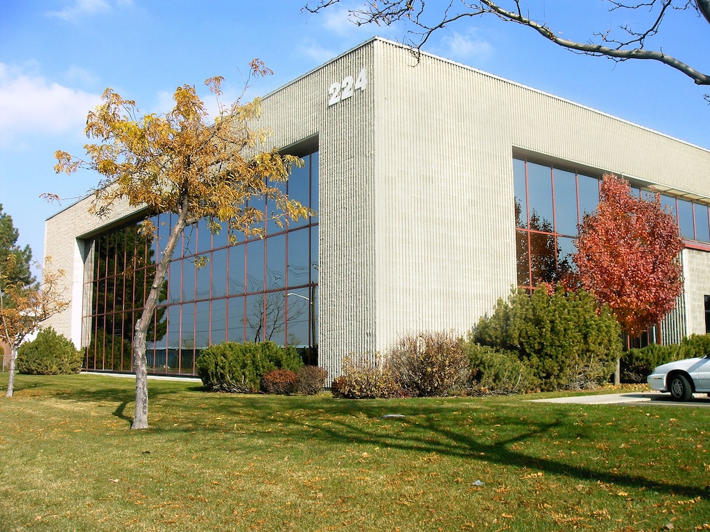 (Photo courtesy of Newmark Grubb ACRES) Catholic Community Services of Utah has purchased this building at 224 N. 2200 West.