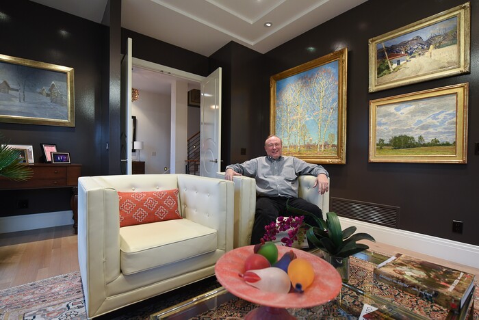 (Francisco Kjolseth  |  The Salt Lake Tribune)  State Senator Jim Dabakis has been rehearsing for a telling his life story in a one-man show this Saturday and Sunday at Salt Lake Acting Company. He says it's a reaction to all the politicians who poll and focus-group their messages and avoid their constituents by not holding town hall meetings.