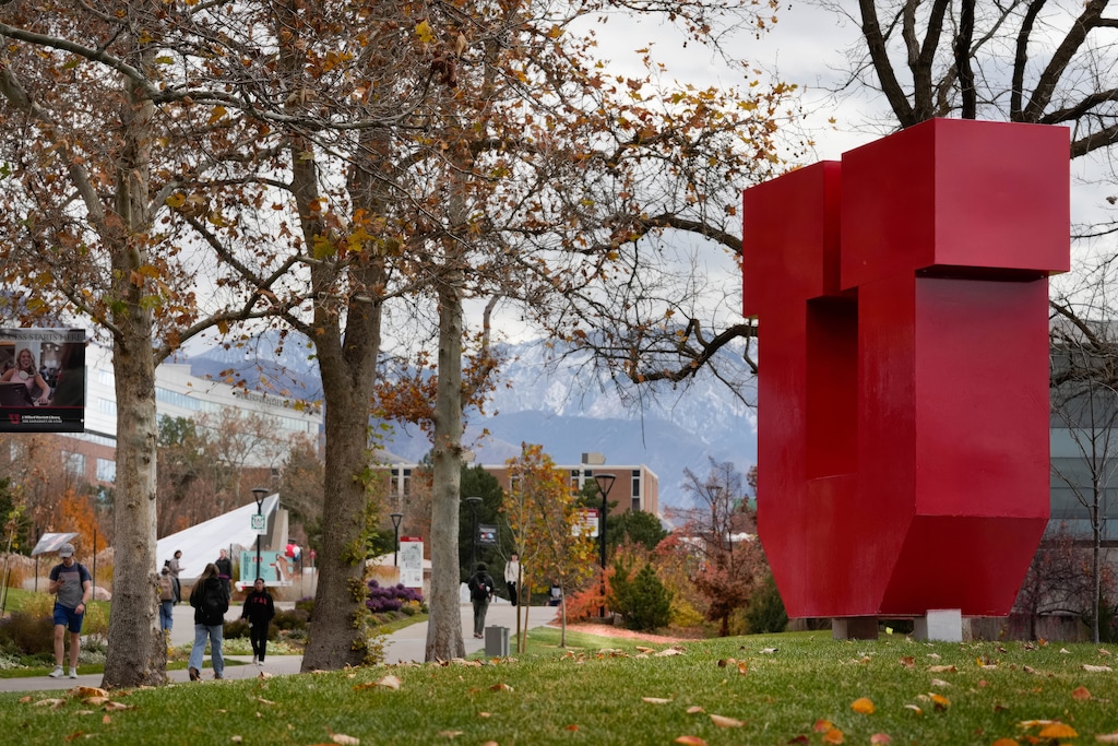 (Francisco Kjolseth | The Salt Lake Tribune) The University of Utah campus is pictured on Tuesday Nov. 18, 2025.