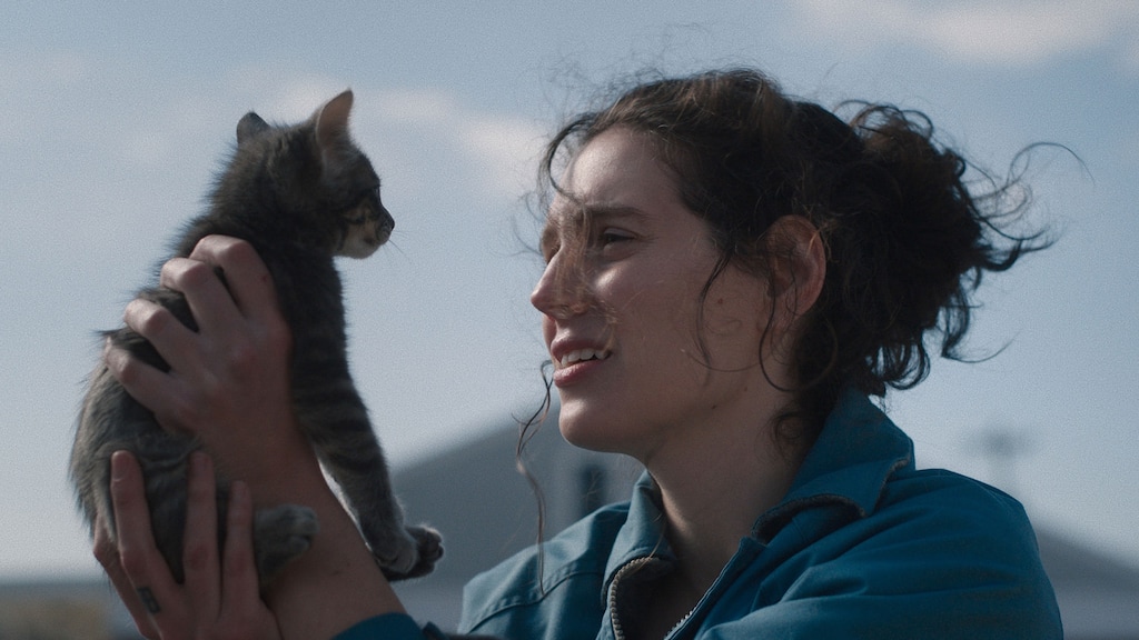 (Mia Cioffy | A24) Eva Victor wrote, directed and stars in the comedy-drama "Sorry, Baby," about a young professor whose life is stuck.