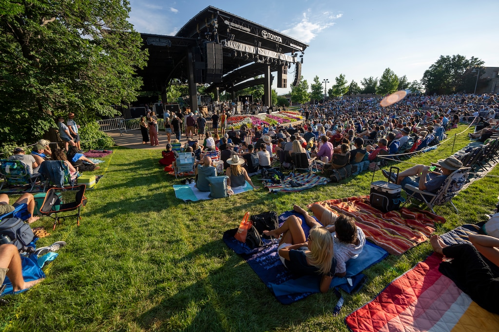 (Rick Egan | The Salt Lake Tribune)  Music fans, like these at Salt Lake City's Red Butte Garden in 2024, will have scores of opportunities to hear their favorite music outdoors along the Wasatch Front in the summer of 2025. 
