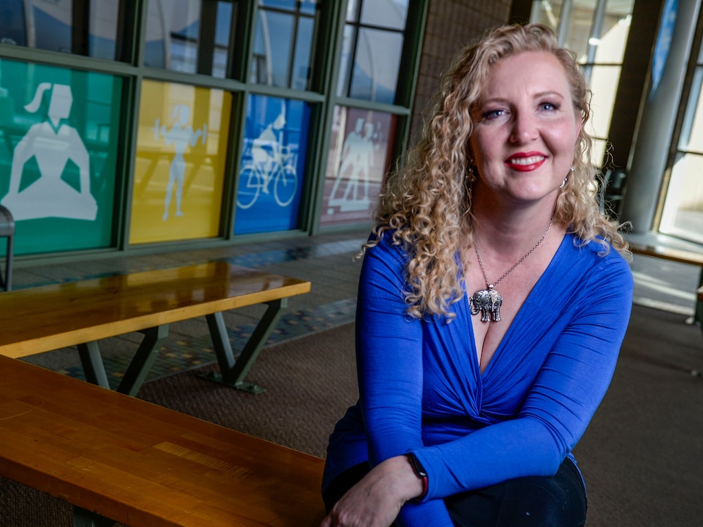 (Leah Hogsten  |  The Salt Lake Tribune) Laurie Stringham, has served on the board of the Kearns Oquirrh Park Fitness Center for 22 years. She is the first at-large member elected to the Salt Lake County Council from the west side.