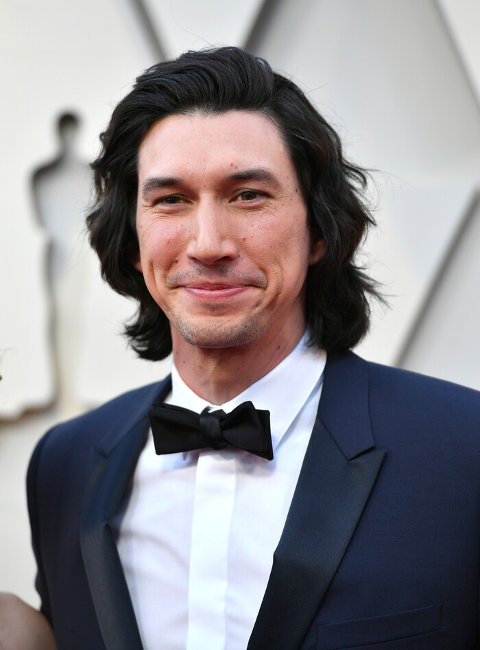Adam Driver arrives at the Oscars on Sunday, Feb. 24, 2019, at the Dolby Theatre in Los Angeles. (Photo by Jordan Strauss/Invision/AP)